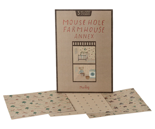 Mouse Hole Farmhouse Annex Wallpaper