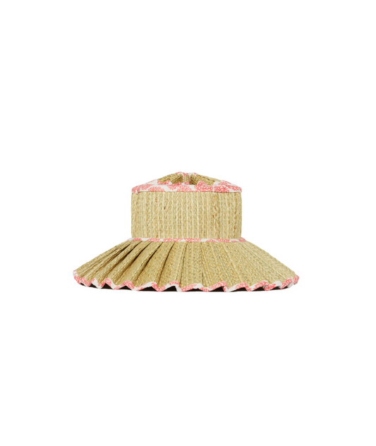 Coral | Luxe Capri Hat