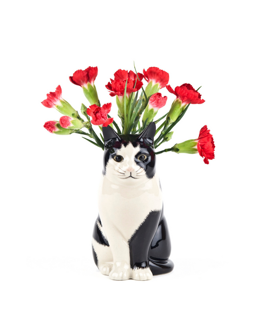 Barney the Cat Flower Vase