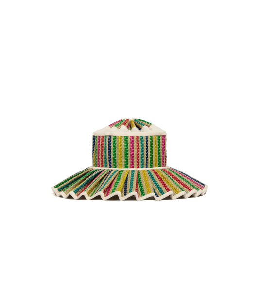 Tropical | Summer White | Luxe Capri Hat