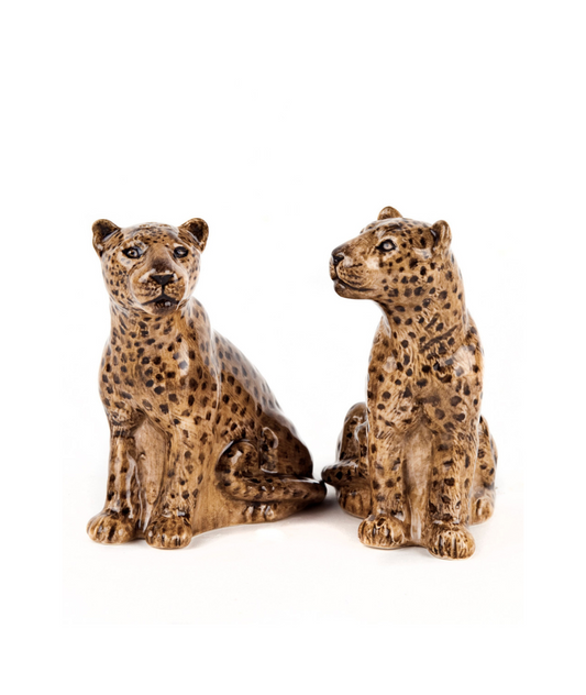 Leopard Salt and Pepper Shakers