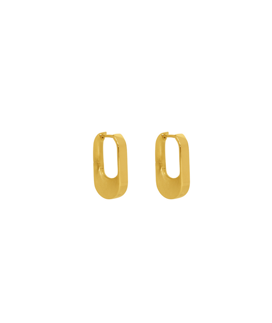 Crosby Hinged Huggie Hoops