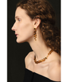 Whisky Quartz Drop Earrings