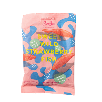 Swedish Candy | Sweet Wild Strawberry Fish