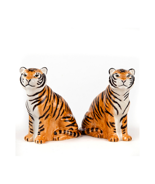 Tiger Salt and Pepper Shakers