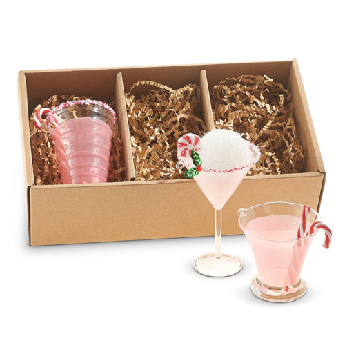 Peppermint Cocktail Ornament