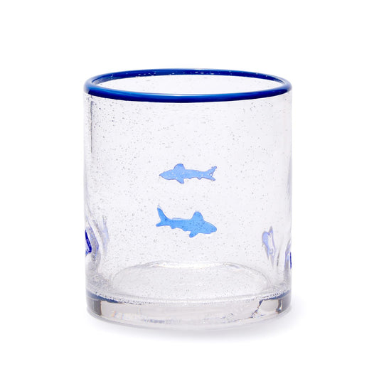Shark Double Old Fashioned Glass