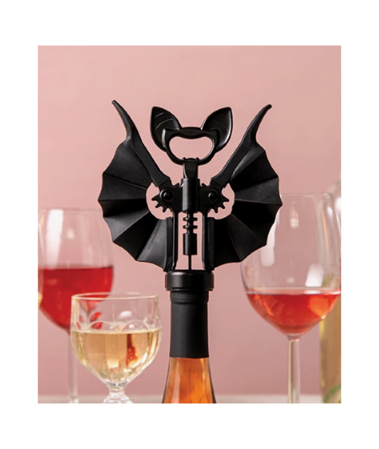 Bat Wine and Bottle Opener