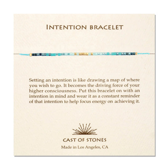 Intention Bracelet | Radiant Aqua