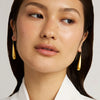 Monaco Drop Earrings - Gold