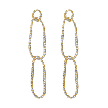 Camille Statement Drop Earrings