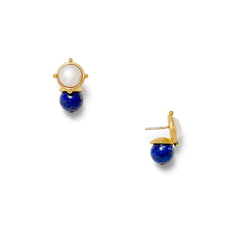 Catherine Canino | Lapis Lady Earring