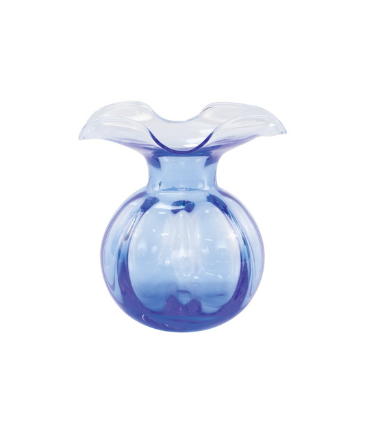 Hibiscus Glass Bud Vase