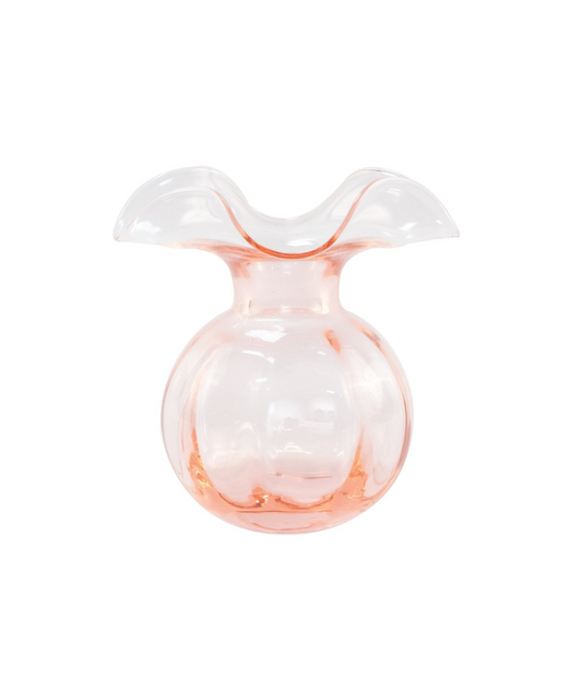 Hibiscus Glass Bud Vase