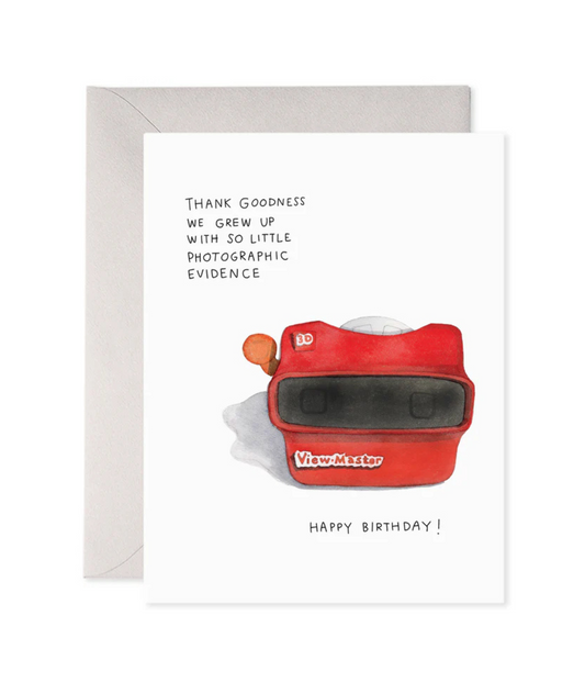 Viewfinder Birthday Card