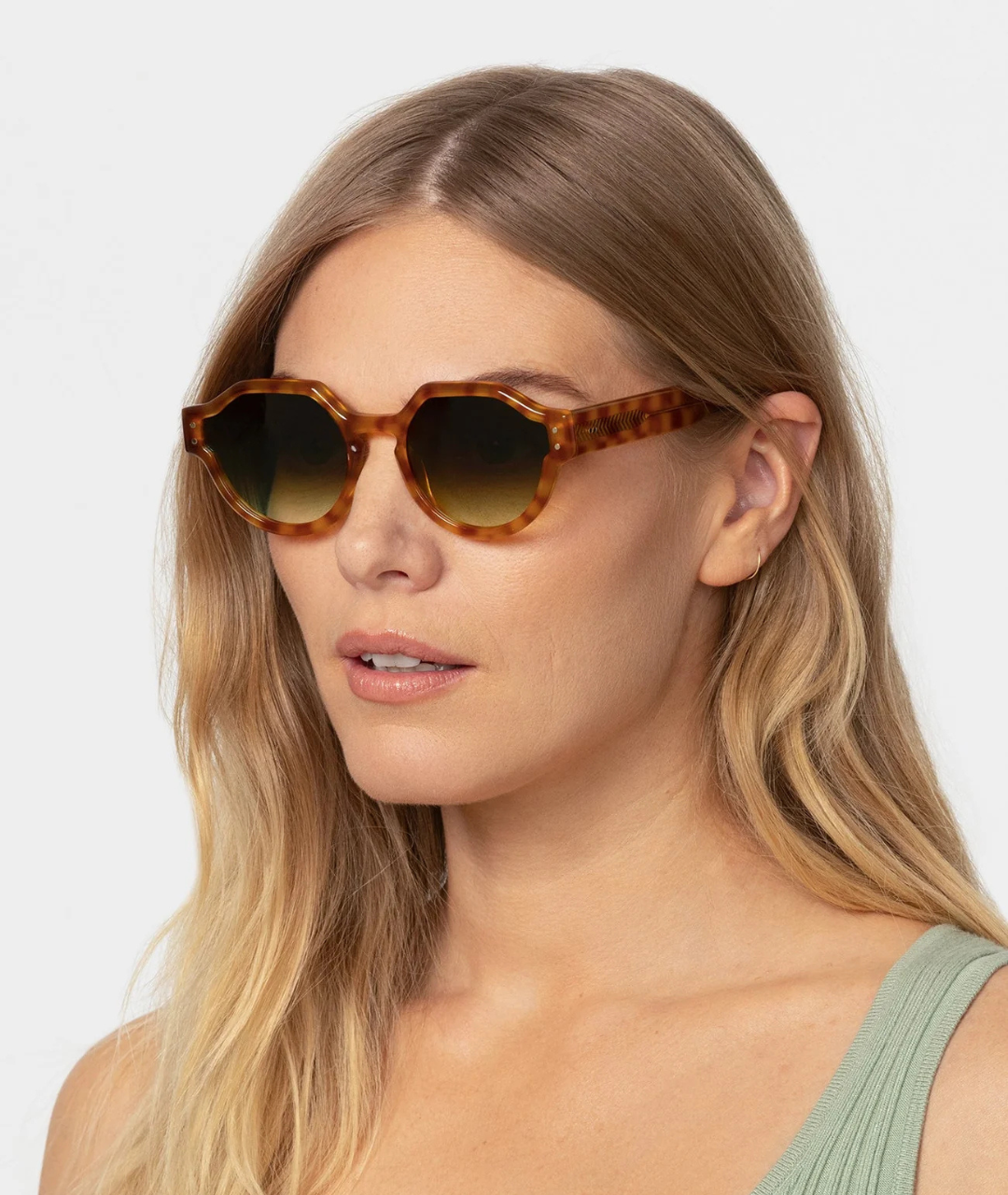 Krewe Astor Fernet Sunglasses