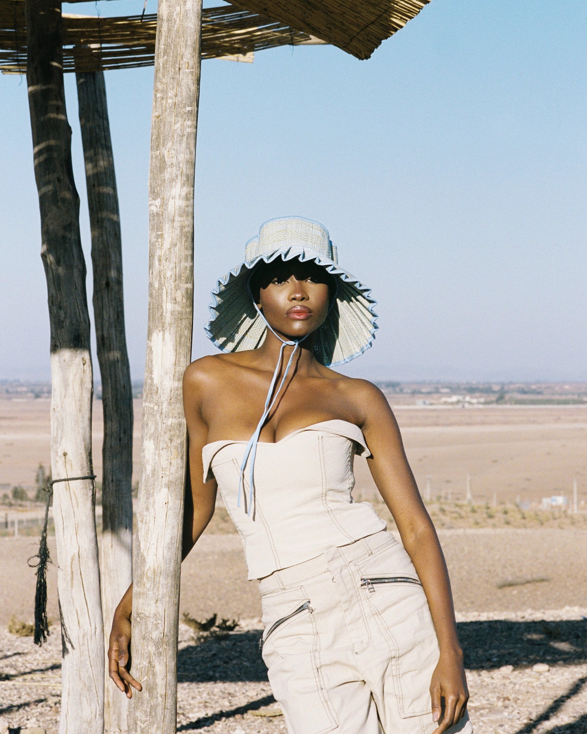 Blue Bird Capri Hat