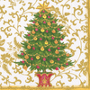 Gilded Tree Napkins
