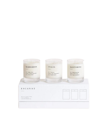 Votive Mini Escapist Candle Set