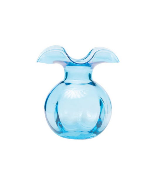 Hibiscus Glass Bud Vase