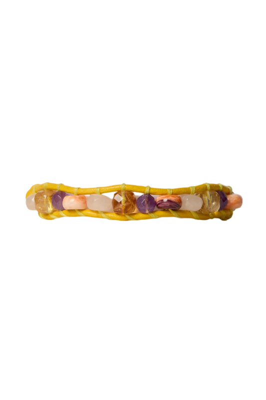 Chan Luu wrap bracelet yellow