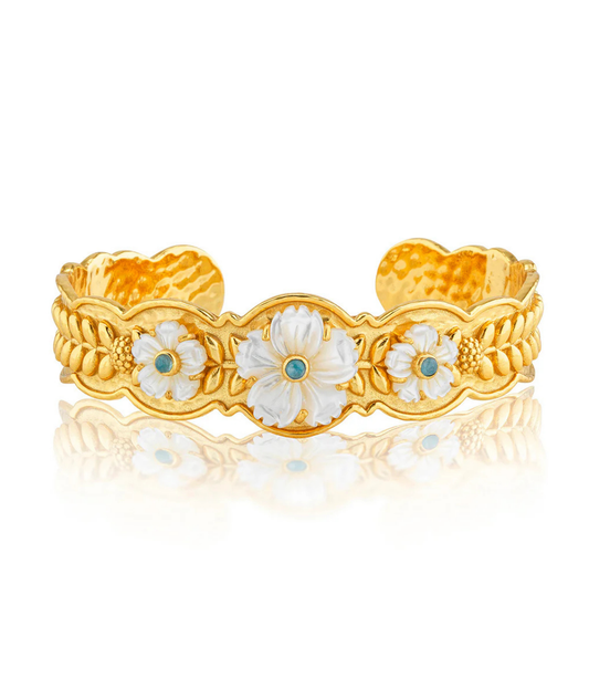 Villandry Fleur Scalloped Cuff