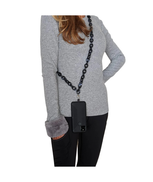 Acrylic Boss Phone Chain
