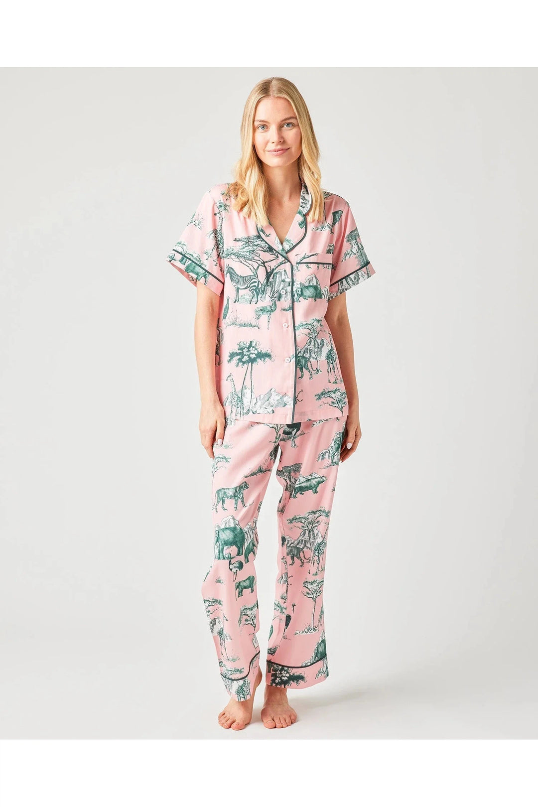 Katie Kime | Safari Toile Pajamas Pant Set