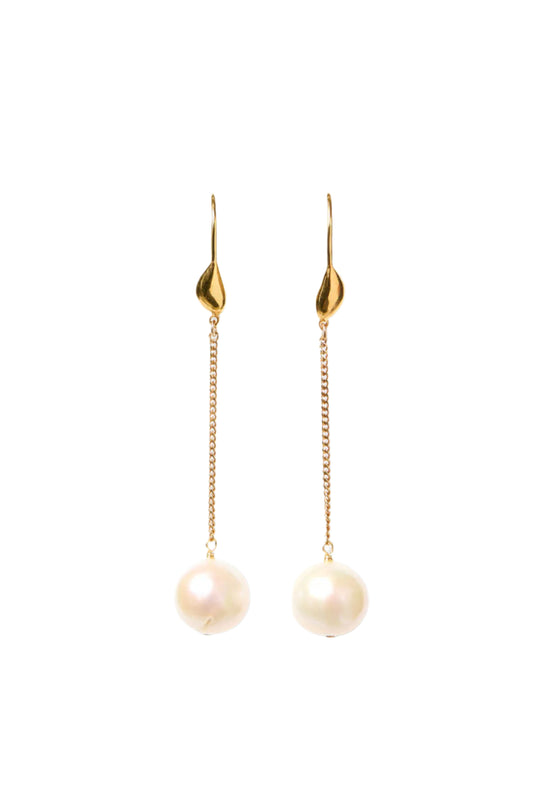 pearl drop earrings and threaders
