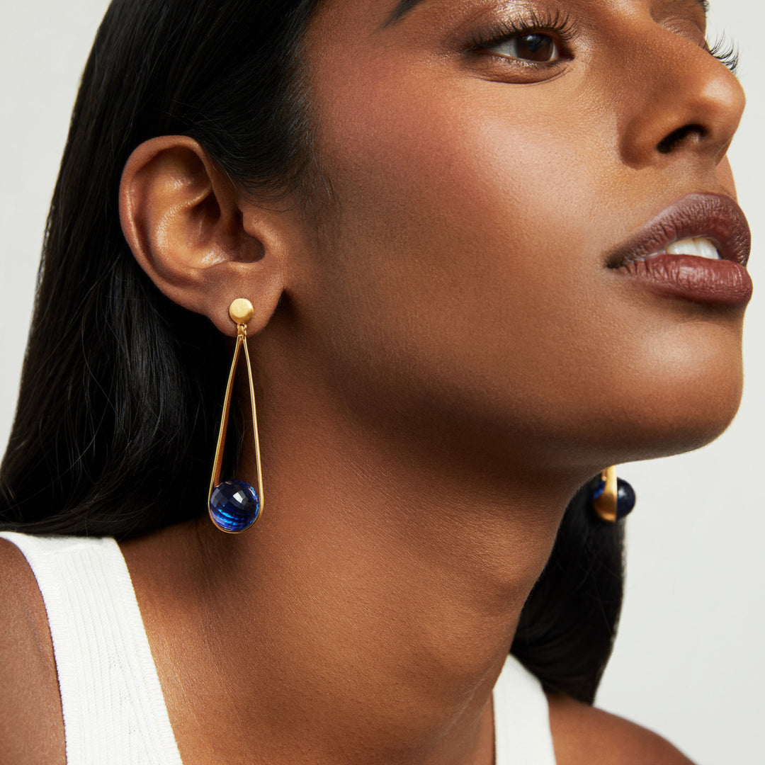 Ipanema Earrings | Midnight Blue