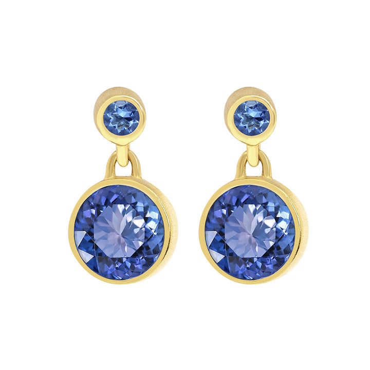 Signature Droplet Earrings | Midnight Blue