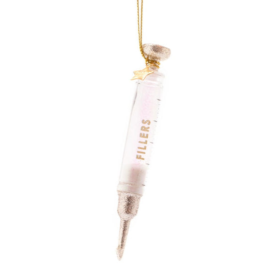 Ornament glass botox injection H4"