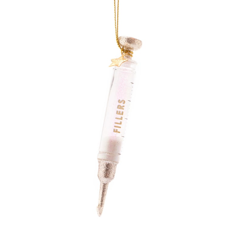 Ornament glass botox injection H4"