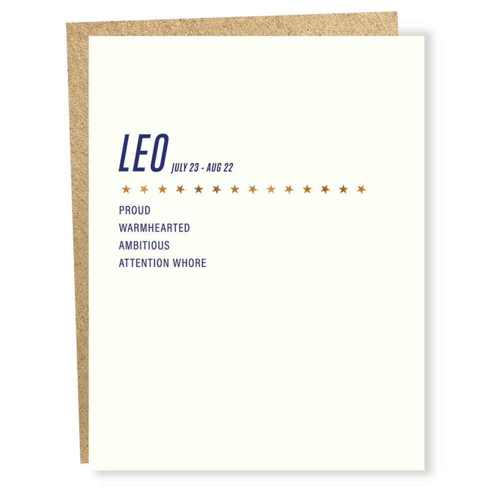 Leo Card