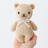 Baby Honey Bear | Blue Bow