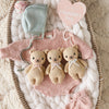 Baby Honey Bear | Blush Bow