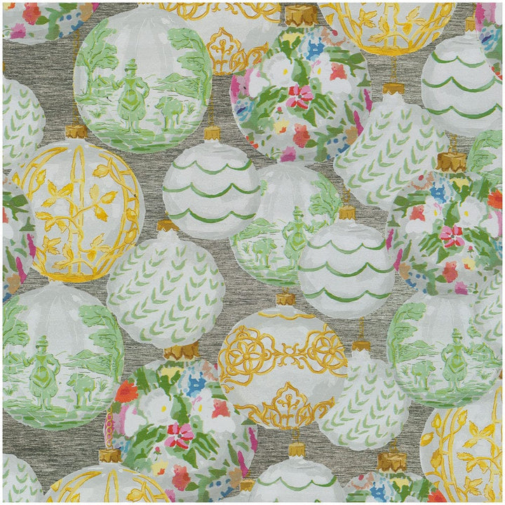 Wrapping Paper Roll | Savannah Silver Embossed Foil