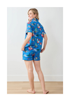 Merry Mermen& Dolphin Tails Short Sleeve Pajama Set