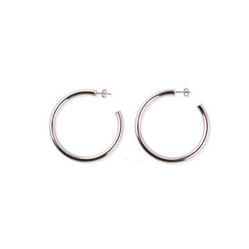 Sterling Silver Hoops 