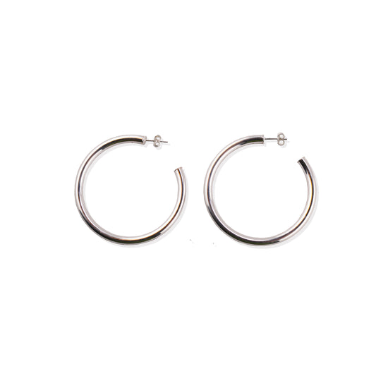 Sterling Silver Hoops 