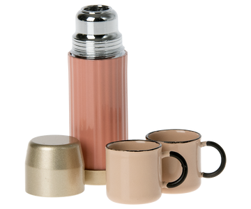 Mouse Thermos and Cups | Soft Coral