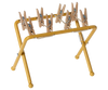 Mouse Drying Rack with Pegs
