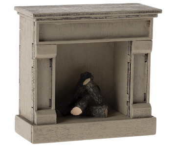 Fireplace Off White