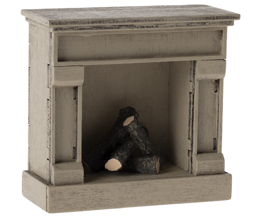 Fireplace Off White