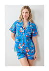 Merry Mermen& Dolphin Tails Short Sleeve Pajama Set