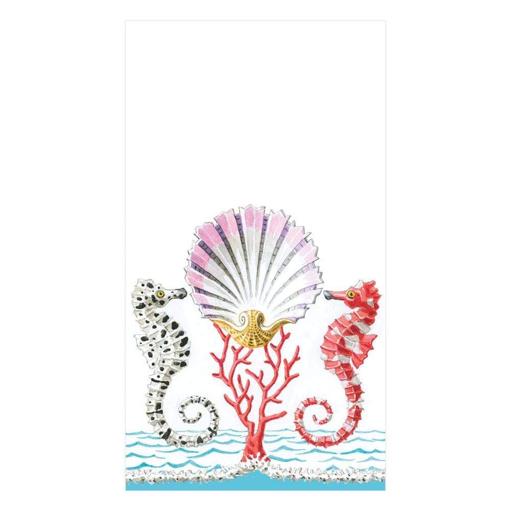 Guest Towel | Seahorses and Shell