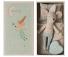 Tooth Fairy Mouse in Matchbox | Blue