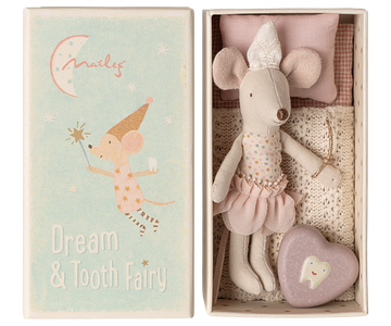 Tooth Fairy Mouse in Matchbox | Rose