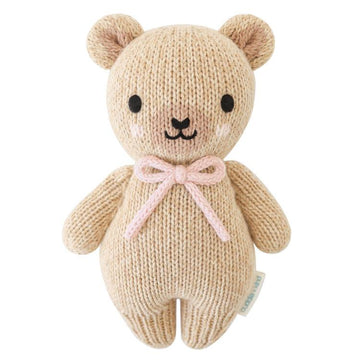 Baby Honey Bear | Blush Bow