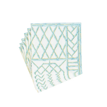 Bamboo Screen Cocktail Napkin